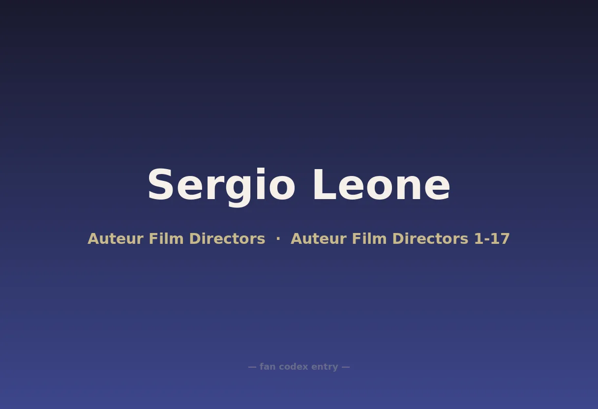 Sergio Leone